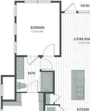 Henley Riverside Apartments A2.12 Floor Plan Henley Riverside Apartments A2.12 Floor Plan